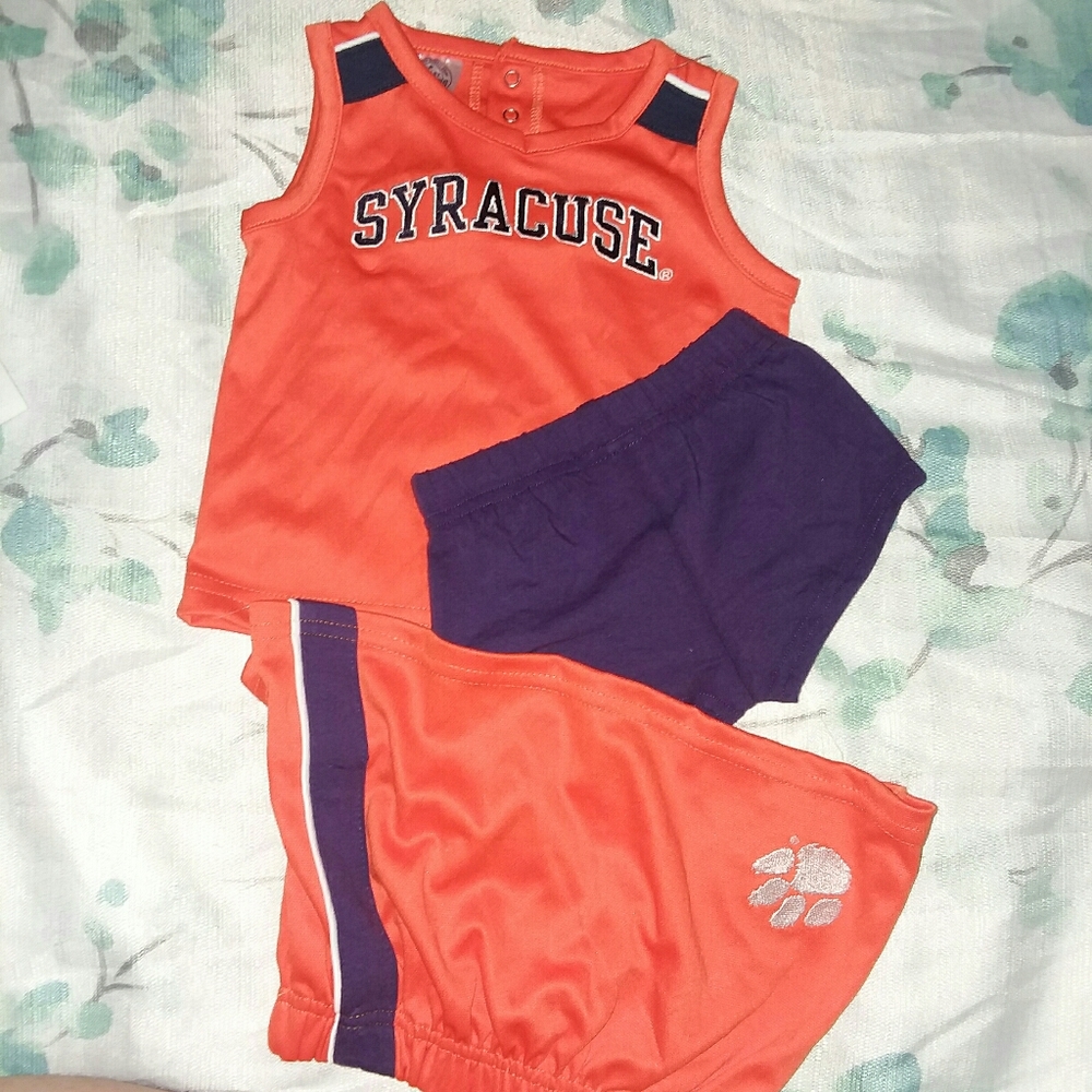 18m syracuse team fan cheer set toddler baby